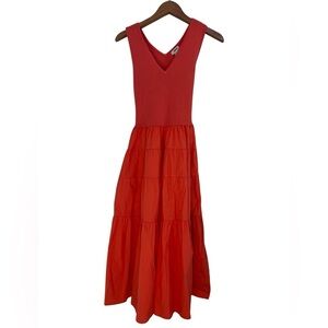 Jason Wu V Neck Midi Length Dress Size Medium
